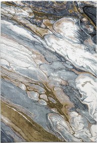 Koberec Microsofty 8302 MULTI – viacfarebný shaggy obdĺžnik Rozmer: 80x150 cm