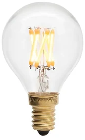 Teplá LED filamentová stmievateľná žiarovka E14, 3 W Pluto – tala