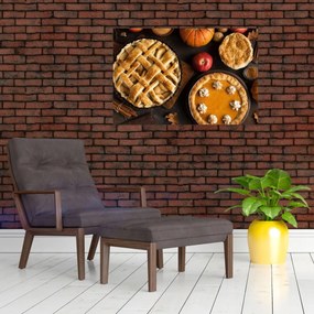 Obraz - Tekvicový koláč (90x60 cm)