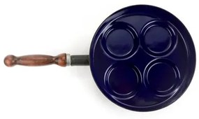 Sfinx Smaltovaný lievanečník s dreveným držadlom BSE, 24 cm