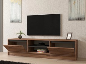 TV stolík/skrinka Netibo 2 (borovica atlantická + antracit) . Vlastná spoľahlivá doprava až k Vám domov. 1095441