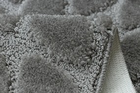 Sada kúpeľňových koberčekov SUPREME STONES kamienky, sivá