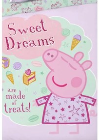 Obliečka do postieľky Prasiatko Pepina Sladké snívanie