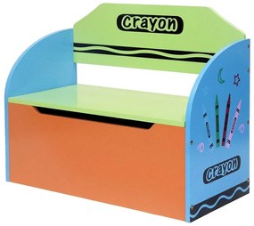 Truhlica na hračky Pastelky