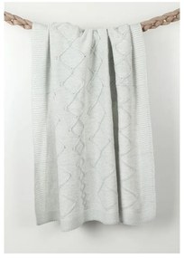 Svetlomodrá detská deka s prímesou bavlny Homemania Decor Baby Baby, 90 x 90 cm