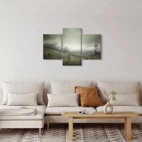Obraz krajiny pred búrku (90x60 cm)