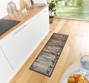Koberec / Behúň Hanse Home Cook & Clean Kitchen taupe / hnedý
