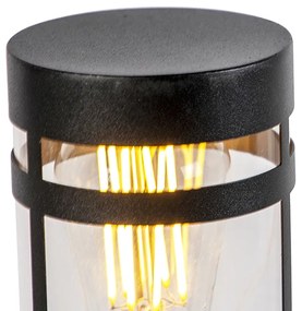 Moderné vonkajšie svietidlo čierne 80 cm IP44 - Gleam