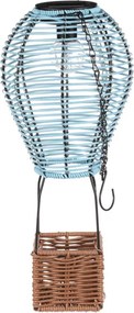 Solárny lampáš balón s LED osvetlením PLA113 BLUE-L
