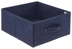 Textilný úložný box CUBIT 31x31 cm, modrý
