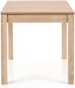 Rozkladací jedálenský stôl 118-158 cm Mauric (dub sonoma) (pre 4 6 osôb). Vlastná spoľahlivá doprava až k Vám domov. 1047995