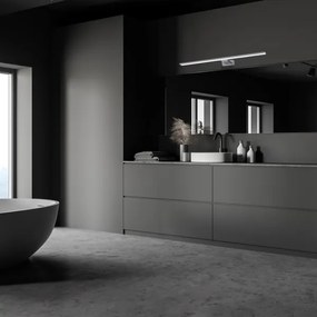 LED kúpeľňové osvetlenie zrkadla SHINE LED/15W/230V 80 cm IP44 lesklý chróm