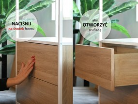 Nočný stolík Subsidios (čierna). Akcia -16%. Vlastná spoľahlivá doprava až k Vám domov. 1137057