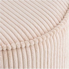 Béžový menčestrový taburet Taupo – House Nordic