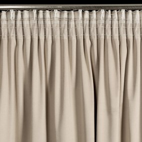 ZATEMŇOVACÍ ZÁVES NA PÁSKE DANI 140X250 CM BÉŽOVÁ