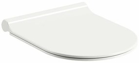 WC doska Ravak Chrome duroplast biela X01550