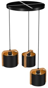 Luster na lanku JONKO 3xE27/60W/230V