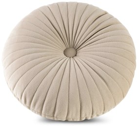 DEKORAČNÝ VANKÚŠ VELVET68 (FI) 40 CM BÉŽOVÁ