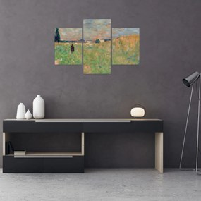 Obraz - Georges Seurat, A Summer Landscape, reprodukcia (90x60 cm)