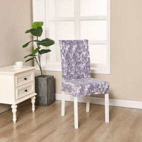 4Home Napínací poťah na stoličku Marble 45 - 50 cm, sada 2 ks