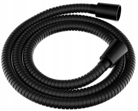 Sprchová hadica MEXEN - opletená - 125 cm - čierna matná, 79435-70