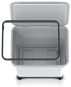 Odpadkový kôš SYSTEMO 29 l svetlosivý