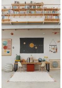 Krémový prateľný ručne tkaný bavlnený detský koberec 170x240 cm Stardust – Lorena Canals