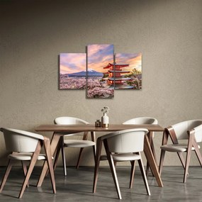 Obraz - Fudži, Japonsko (90x60 cm)