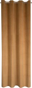 ZATEMŇOVACÍ ZÁVES NA KRÚŽKOCH CARMEN 140X270 CM MEDOVÁ