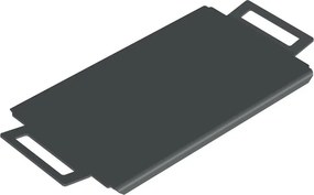 Grilovací plát na záhradné ohnisko 62 x 30 x 3 cm, oceľový CORGARDEN 1073