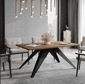 Rozkladací jedálenský stôl MASON Rozmer stola: rozmer 140cm