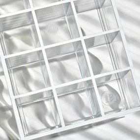 Kúpeľňový organizér na kozmetiku z recyklovaného plastu Lip Station - iDesign