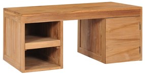 Konferenčný stolík 90x50x40 cm masívne teakové drevo