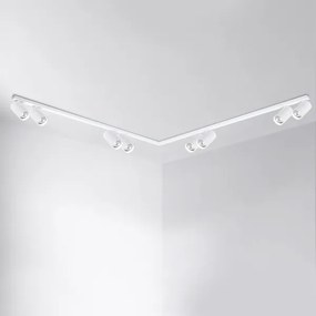 Brilagi - Bodové svietidlo SELE LONG 8xGU10/30W/230V biela
