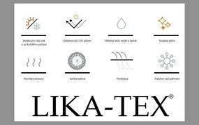 Doppler MELIA LIKA-TEX® sivá