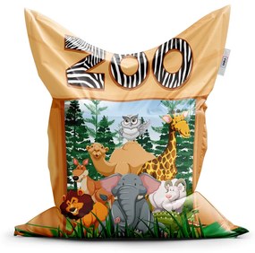 Sablio Sedací vak Zoo - 200x140 cm