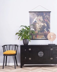 Komoda Modern 137 x 45x 76 cm black