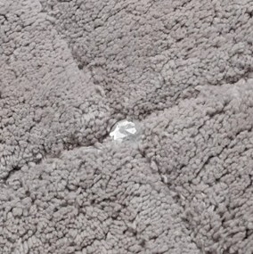 Kúpeľňový koberček CHIC 2 strieborný