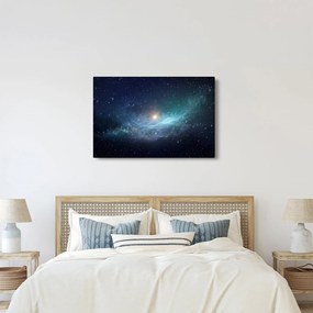 Obraz - Hviezdy a hmlovina (90x60 cm)