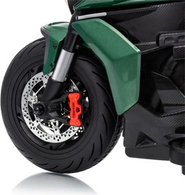 LEAN CARS Bentley Ducati Diavel V4 XMX656 batéria motocykel zelená