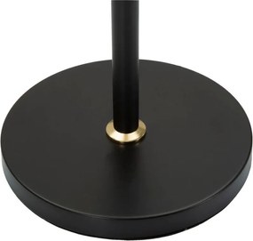 Čierna/v zlatej farbe stojacia lampa (výška 172 cm) Closy – Mauro Ferretti