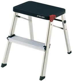 Kovové schodíky 47 cm M2 ALU Taburete – Rolser