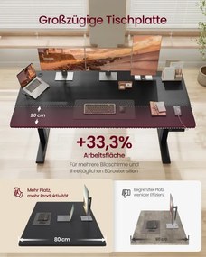 Elektrický pracovný stôl LSD146BZ02