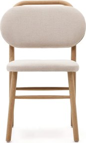 Béžové jedálenské stoličky v súprave 2 ks Helda – Kave Home