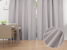 Biante Zamatový záves Velvet Prémium SVP-018 Svetlo sivý - šírka 135 cm 135x230 cm