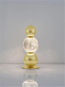 Rustikálna stolová lampa Brille