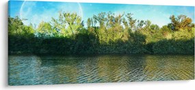 Obraz - jazero (120x50 cm)
