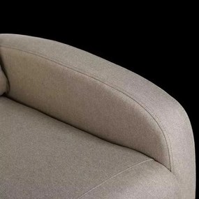 LuxuryForm DESIGN Televízne kreslo RUFO s polohovaním - béžové