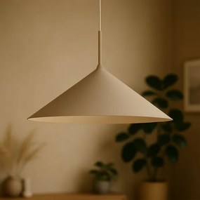 Závesný luster na lankách CAPITAL 1xGX53/15W/230V pr. 60 cm taupe