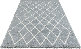 ELLE Decoration, AKCIA: 80x150 cm Kusový koberec Passion 103677 Aquablue, Cream z kolekcie Elle, šedá, chodba / predsieň